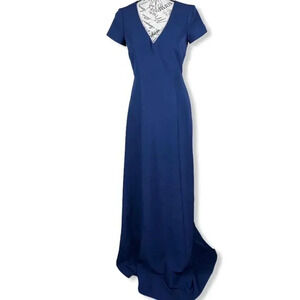 Show mMe Your Mumu v-neck gown dress- S